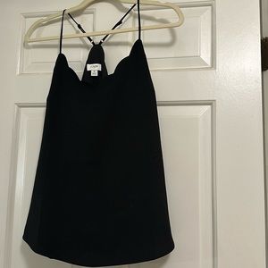 I crew scalloped tank